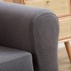 Wasserdichter Stoff-Einzelsofabezug, karierte Elastizität, Anti-Rutsch-Bezüge für Sessel, Einzelstuhlbezug für Zuhause und Wohnzimmer
