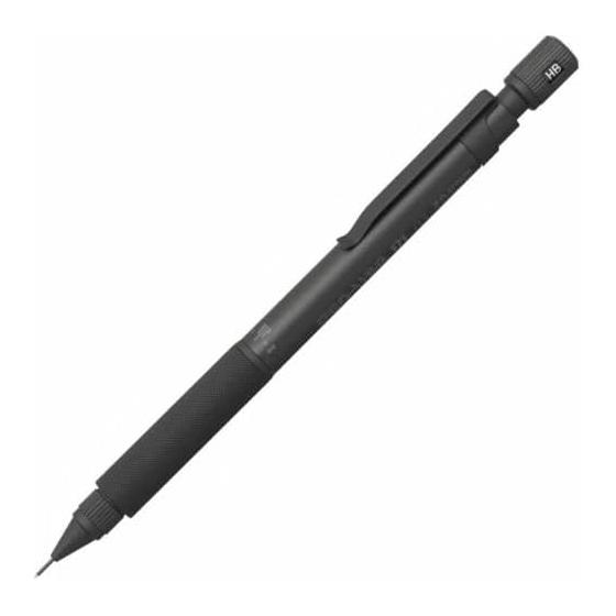 Platinum Drafting Mechanical Pencil Pro-Use 171 0.3mm Matte Black MSDA-2500A with Schnork System, Writing Feel Adjustable, Lead Pipe Adjustable,
