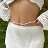 Acrylic Starfish Shell Waist Chain Soft Pottery Rice Beads Belly Chain Bohemian Body Chain  Girls