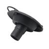 Round Gravity Fresh Water Fill Hatch Black Camper Fresh Water Gravity Hatch  RV Parts