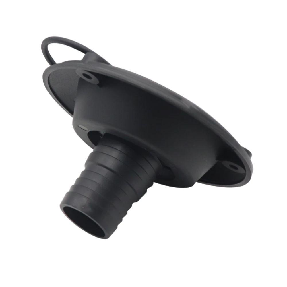 Round Gravity Fresh Water Fill Hatch Black Camper Fresh Water Gravity Hatch  RV Parts