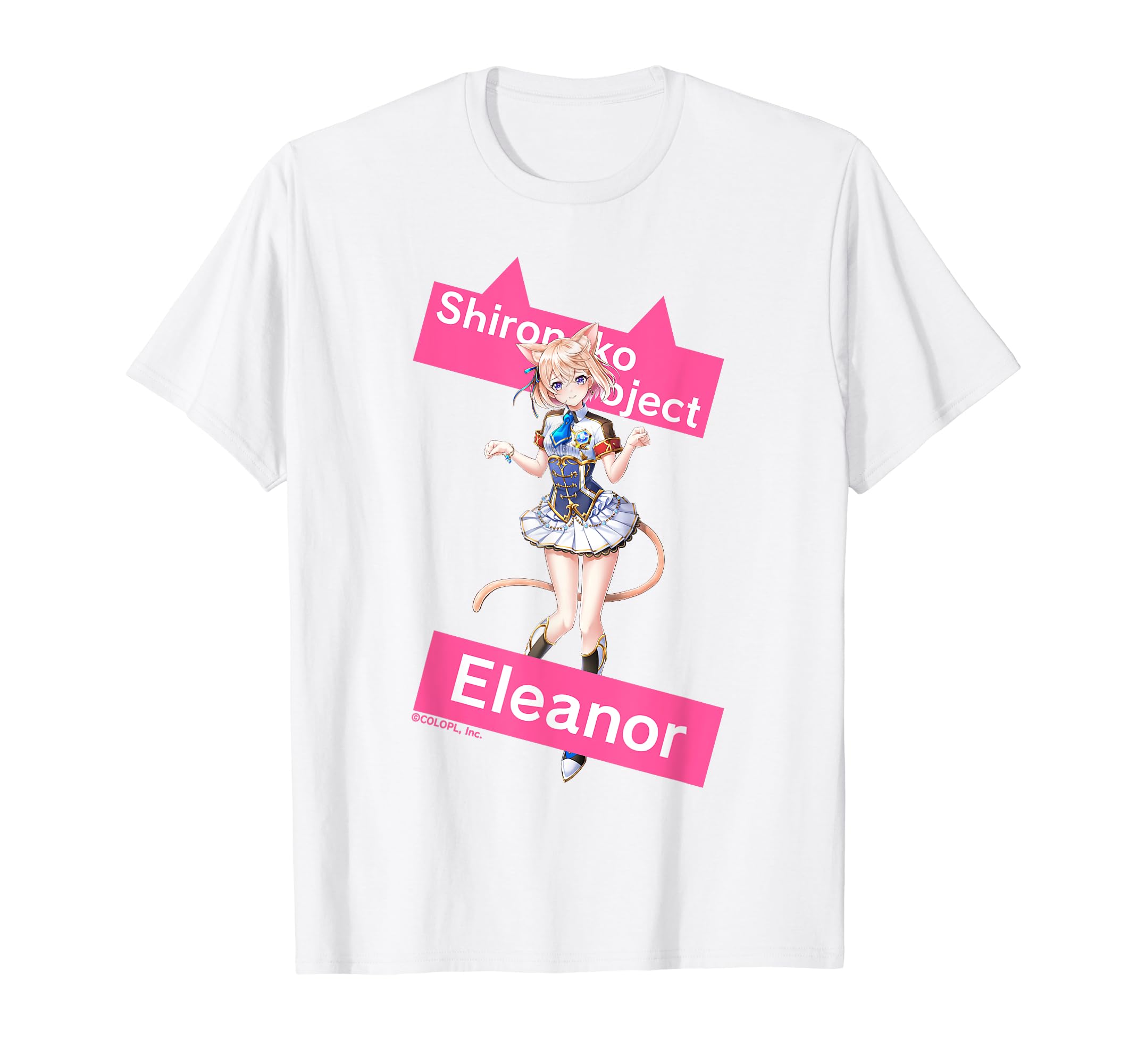 

Shironeko Project Nekomimist ODEKAKE (Eleanor) Style. T-shirt