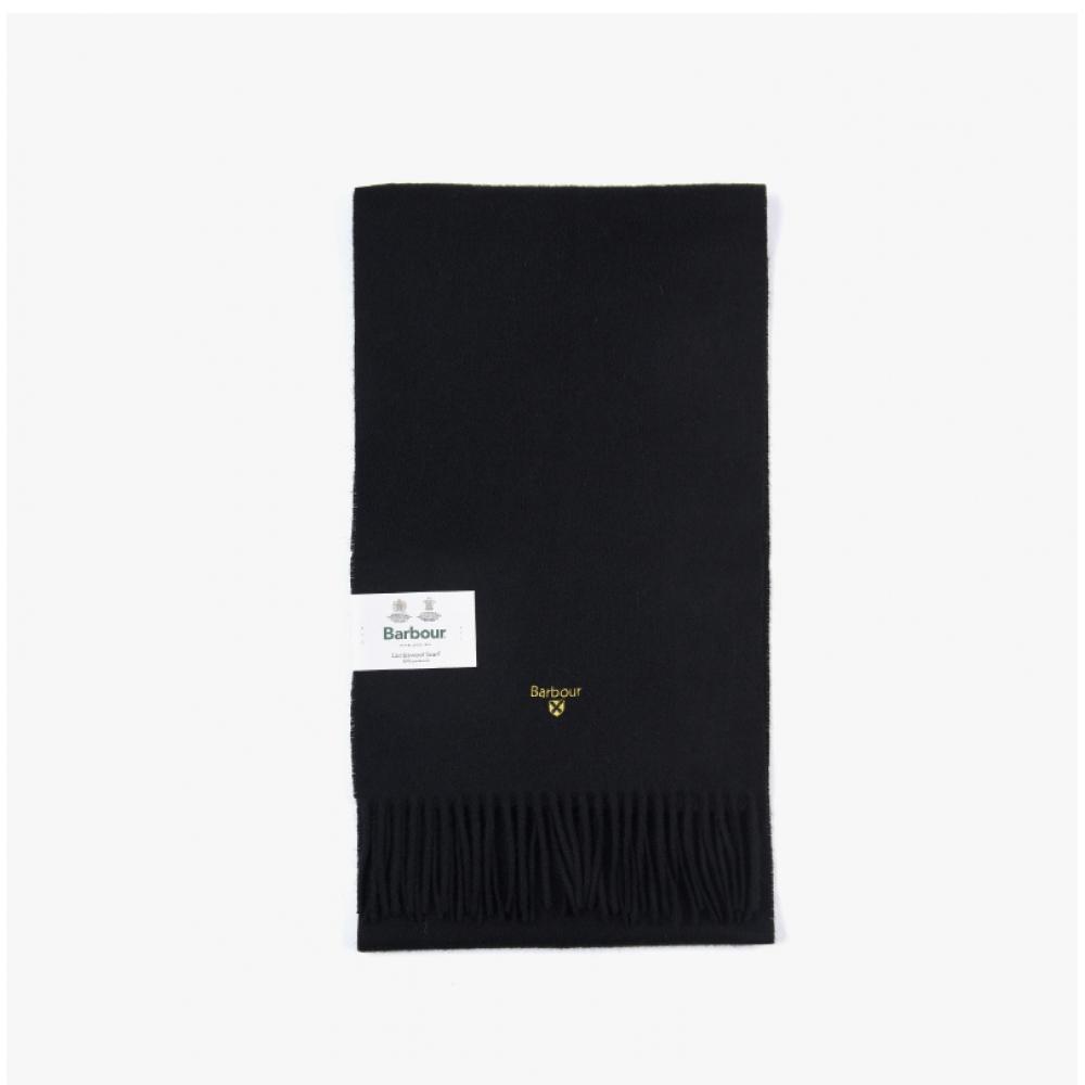 Barbour Usc0008 Bk11 Plain Fringe Muffler