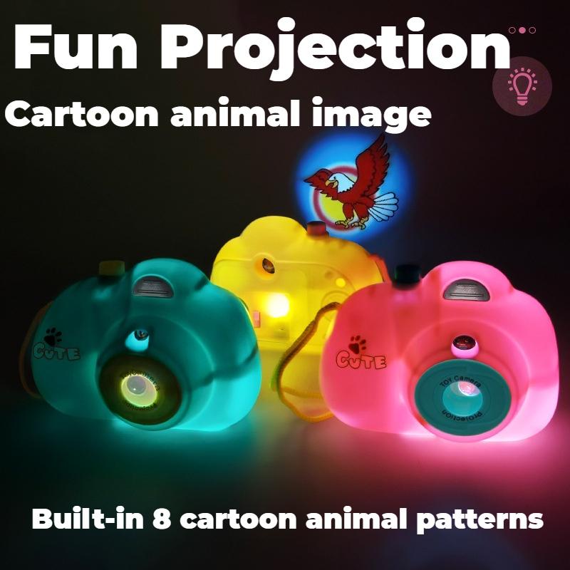 Glowing Projection Cartoon Animal Camera For Kids Fun And Educational Toy For Early Development