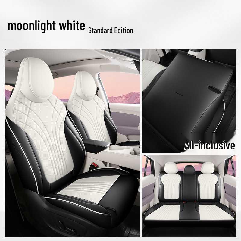 

2026 MG4 Seat Covers - Comfortable, Relaxed, Intelligent, and Fun Leather Car Seat Cushions 5-Seater Full Coverage for 2026 MG4