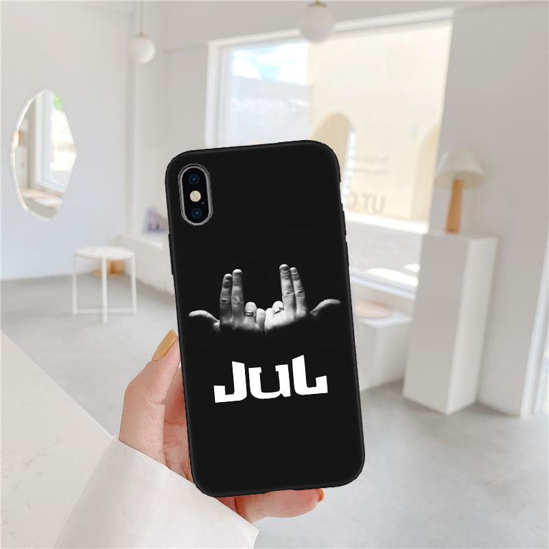 LO58 Julien Mari Jul Soft Shell Phone Case for iPhone 16 15 14 13 12 Pro Max Plus Mini
