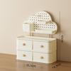 Desktop Drawer Storage Box Cloud Hole Board Stationery Organizer Rack Large Capacity Storage Box Desk Small Object Storage Rack