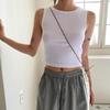 New Arrivals Open Run Women Semi Crop Span Tank