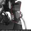 For R1200GS Adventure 04-12 Windshield WindScreen Plate Side Panel R 1200 GS ADV 2004-2012 2005 2006 2007 2008 2009 2010