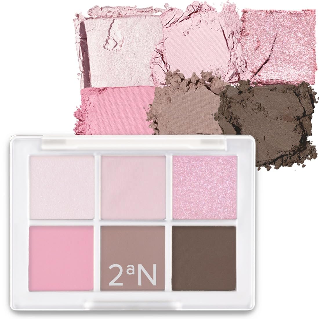 [LIPS Award Winner][2aN Official][Old Packaging] Eyeshadow Palette BETTER ME EYE PALETTE 08 PINK BOOM Cool Summer Light Cool Winter New Packaging