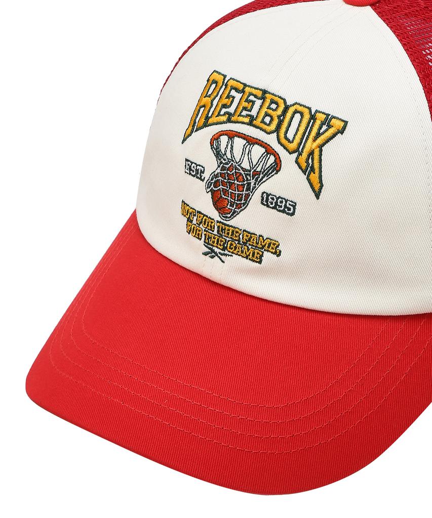 Reebok Basketball Trucker Cap - Red