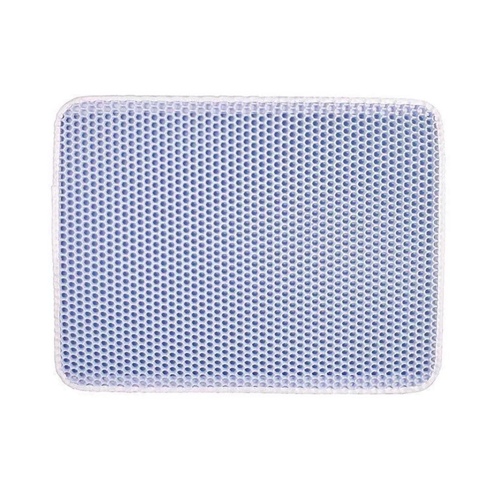 Waterproof Double Layer Cat Litter Pad EVA Kitten Dog Mat Sand Basin Filter Mat  Pet Accessories
