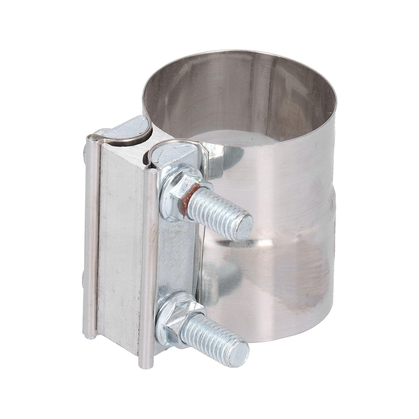 

2.5in Car Exhaust Band Clamp Step Clip for Muffler Downpipe Catalytic Converter Connection