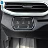 Accessori per Auto Neri Spazzolati Pannello Cruscotto Uscita Aria Vano Braccioli Portabicchieri Pannello Copertura Trim Adatto Per VW ID.4 ID4 - 2024