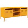 TV Cabinet Mustard Yellow 101.5 X 39 X 43.5 Cm Cold Rolled Steel