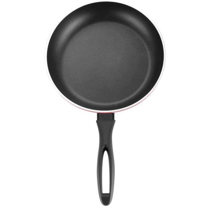Induction Frying Pan 24 Cm Forged Aluminum, Eco-friendly PFOA-Free Non-stick FAGOR Maxima Red