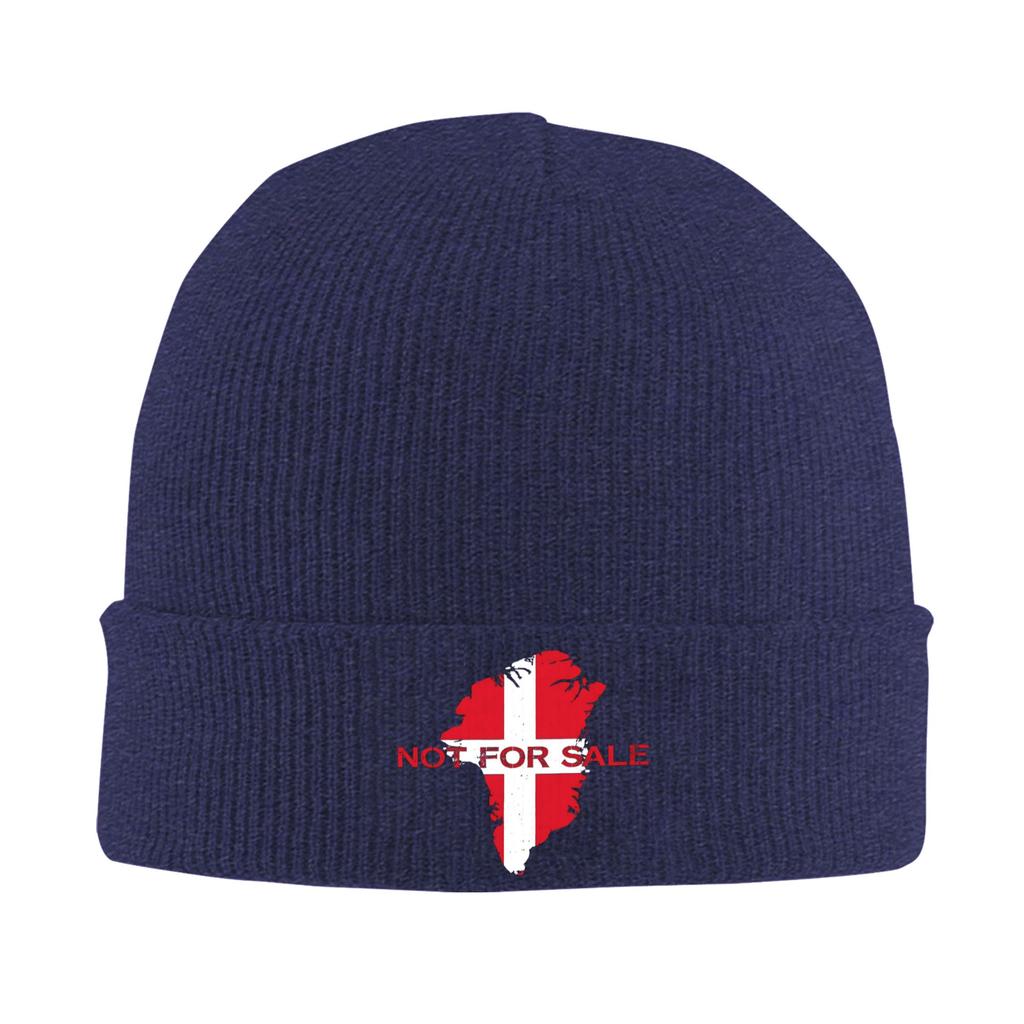 Grönland Nicht Zum Verkauf Karte Beanie Mützen Strickmütze Herren Damen Unisex Retro Elastische Mützen Herbst Kpop Design Mützen