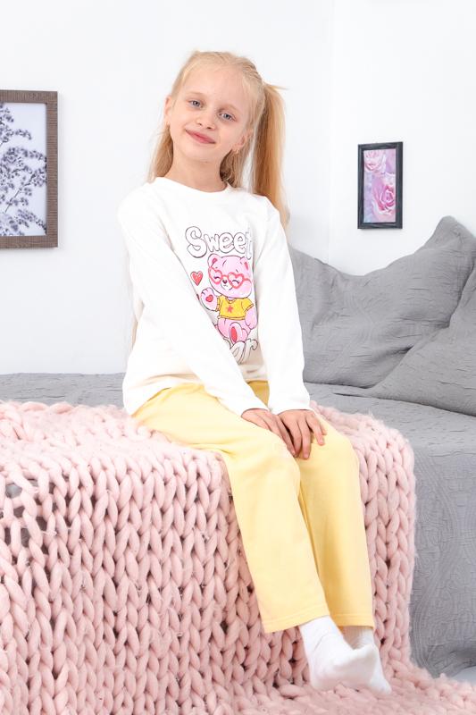 Girls’ Sleepwear Set – Soft Brushed Fabric & Elastic Waist, Demi-season 6076-023-33-5 HC