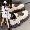 Nuove Scarpe di Cotone da Donna con Pile Aggiunto e Scarpe Sportive con Zeppa Spessa, Scarpe Casual Antiscivolo con Suola Spessa