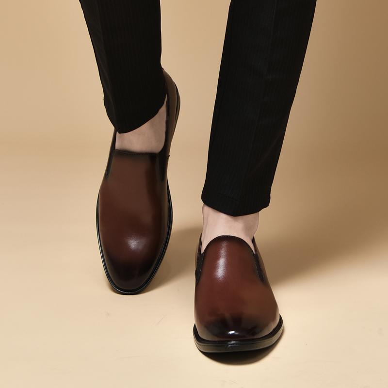 Top Layer Cowhide Formal Leather Shoes Men's Leather Shoes Business Casual  Shoes Men's Business Shoes, Men's Baita Casual Shoes
