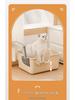 Extra Large Splash-Proof Open Cat Litter Box for Indoor Kittens