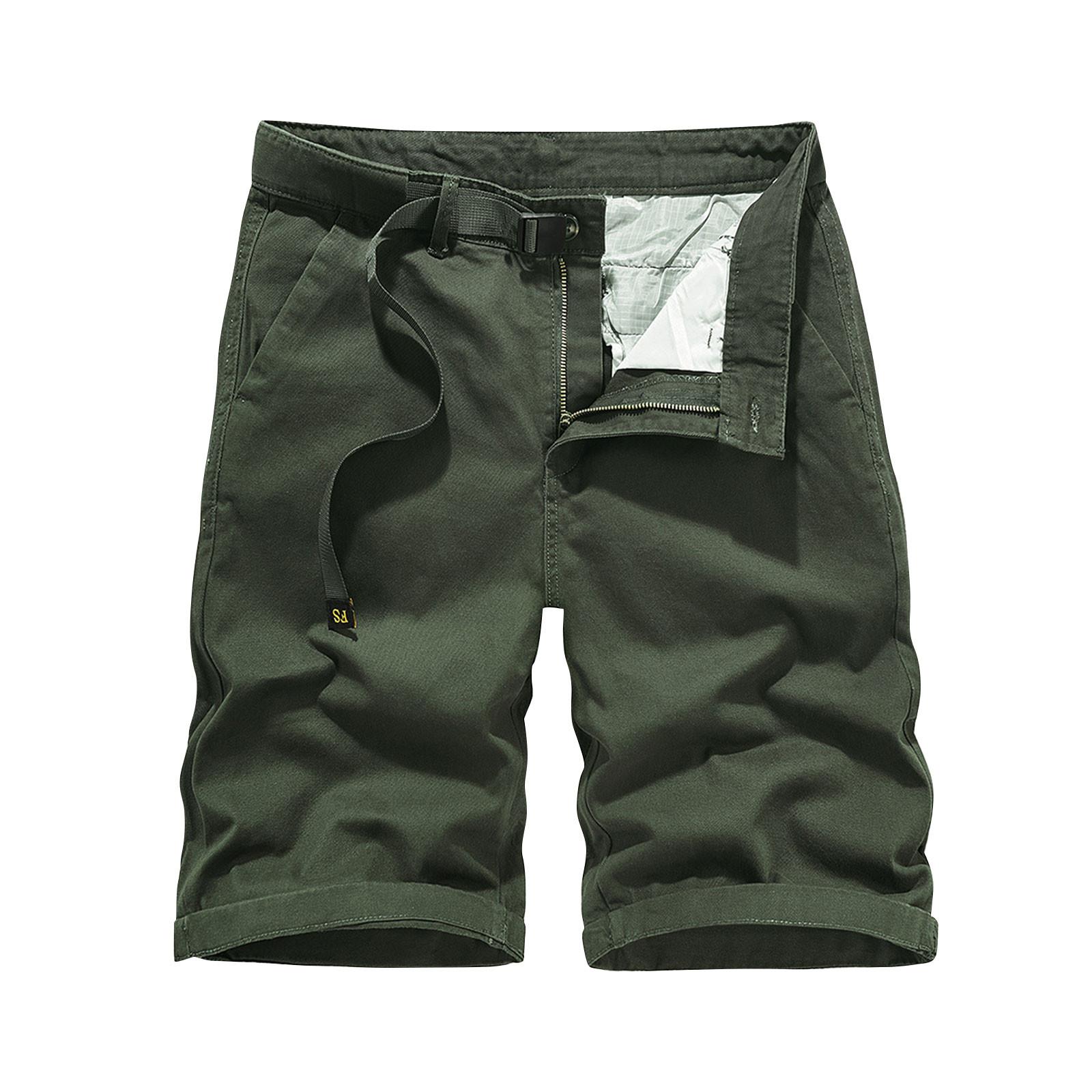 

Мужские повседневные цветные карманные пляжные рабочие брюки-карго на открытом воздухе, шорты, брюки 34