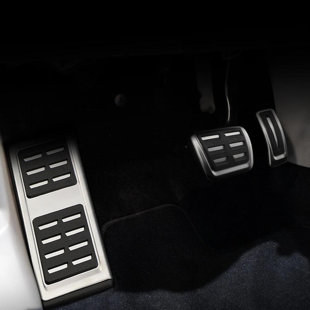LHD Car Pedals for Volkswagen VW Passat B8 Variant 2016-2023 Tiguan MK2 Allspace 2017-2023 Gas Brake Foot Rest Pads Pedal Cover