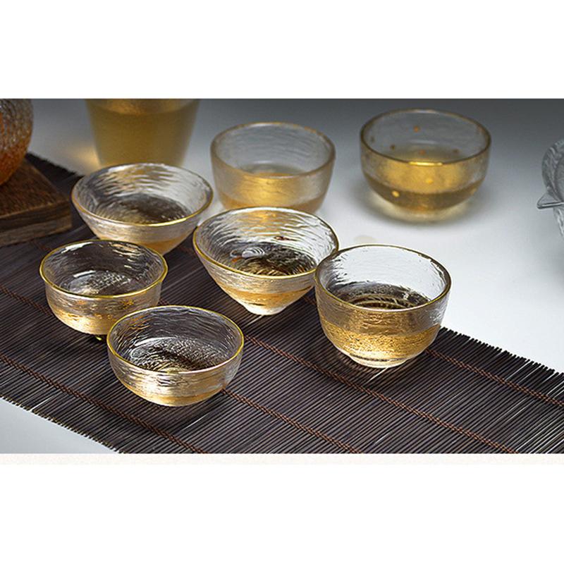 Japanese Transparent Hat Cup Phnom Penh Small Cup Tea Tasting Cup Glass Tea Set