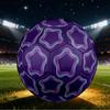 1pc Neon Star Frame Size 5 Soccer Ball Professional Match Training Football Indoor &Outdoor Sports Ball Lightweight Durable C6593