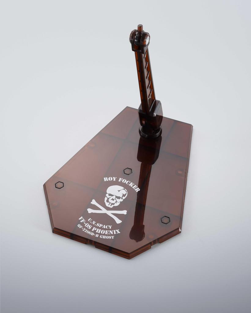 TAMASHII NATIONS R Macross Zero Phoenix ABS PVC Movable Figure HI-METAL VF-OS (Roy Focker's Custom) + QF-2200D-B Ghost, Approx. 140mm, & Die-Cast &