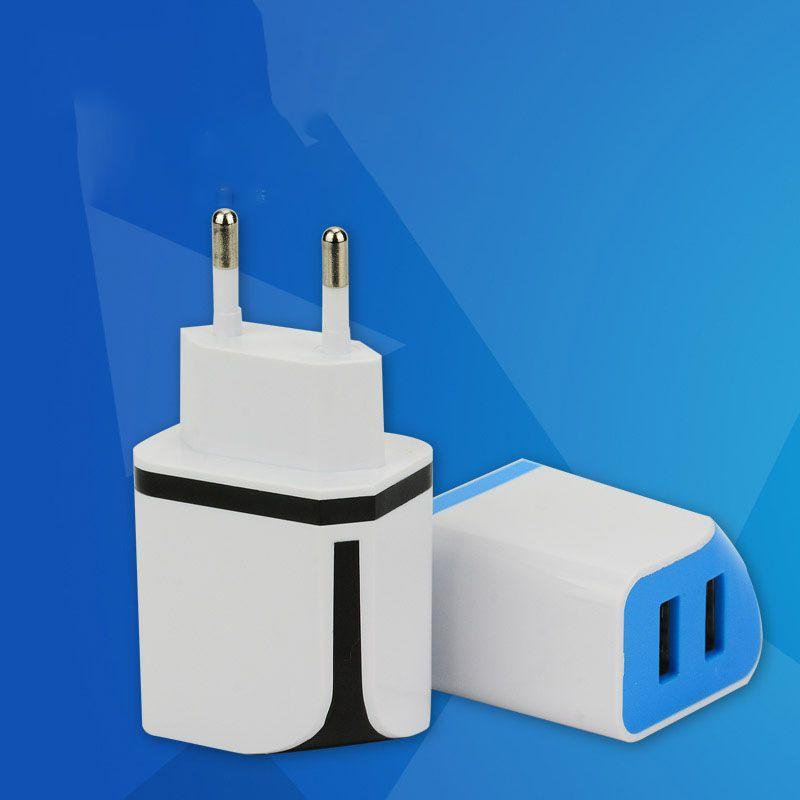 Premium Quality Double Usb Power Adapter Charger For Universal 2.1a Android Phones
