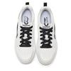 Li Ning First Cloud Abrasion Resistant, Lightweight, And Breathable Low top Skateboard Shoes Men's Beige White Black AGCV189-3