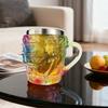 Book Mug 3D Hand-Painted Resin Coffee Mug with Stainless Steel Interior Microwave Dishwasher Safe Literary Cup Unique Gift for Book