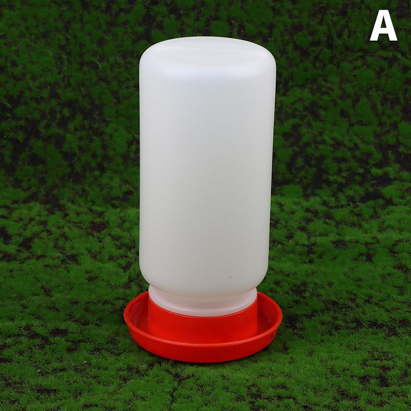 

Автоматическая кормушка и поилка для птицы - Герметичный прочный пластиковый диспенсер для корма и воды для кур, бройлеров, домашней птицы - Не требует электричества