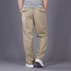Ανδρικό Cotton Cargo al Pants Παντελόνι Long Loose Casual Outdoor
