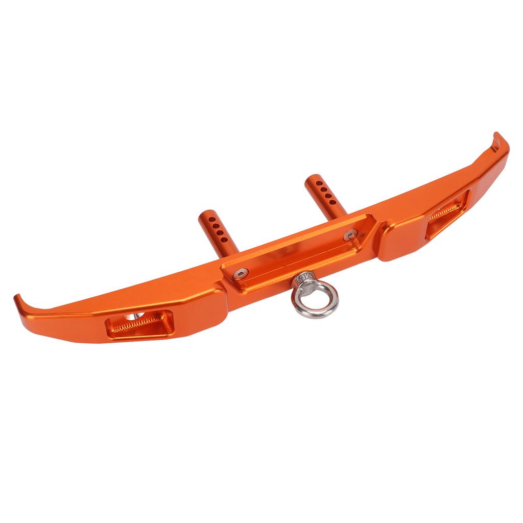 RC Car Metal Rear Bumper with Tow Hook for AXIAL SCX6 4WD 1 6 Remote Control VehiclesOrange