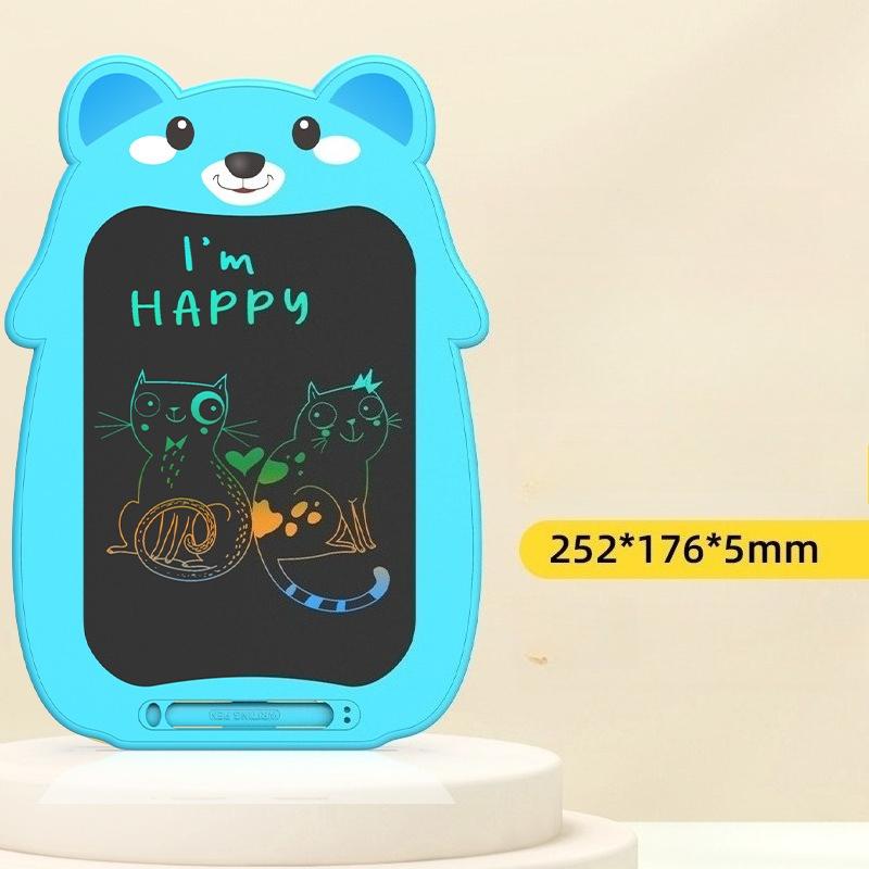 9 Inch Cute Cartoon LCD Writing Tablet Color Screen Erasable Drawing Board for Kids & Toddlers