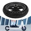 8.5-inch Electric Scooter Rear Tire Set, Explosion-Proof Solid Tires with Aluminum Alloy Hub for M365, Explosion-Proof and Shock-Absorbing