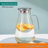 High Capacity Glass Cold Brew and Water Kettle Set - Heat Resistant