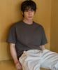 Wednesday Oasis [Atelier Standard] Half Round T-Shirt_Charcoal(Wb6Tp43)