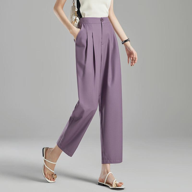 De Mana Women's Spring/Autumn Casual Cropped Harem Pants