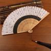 Classical Folding Fan Vintage Dance Fan Costume Accessory Bamboo Fan  Summer