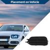 Fog Light Grill Front Lower Bumper Fog Light Cover Inserts No.5N0853665F9B9 for VW Tiguan 2009-2017 Black ABS 1 Pc Front Left Car
