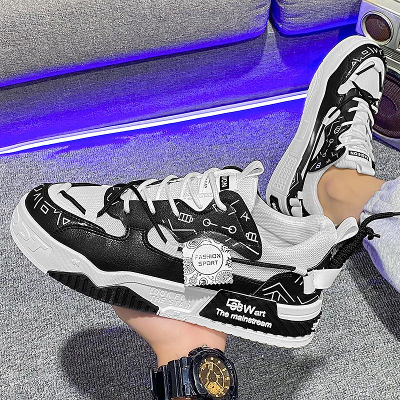 Board Shoes Men's Trendy Brand Shoes Men's Shoes Summer New Guochao Men's Casual Cloth Shoes Men's Breathable Versatile Sports Shoes