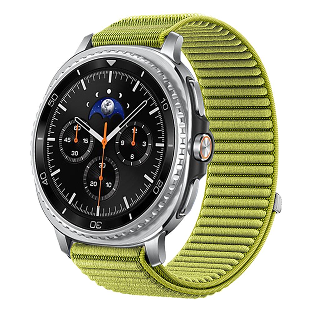 

Nylon Wave Wrist Bands For Samsung Galaxy watch 8 40mm-44mm/8 classic 46mm Smart Bracelet Samsung Galaxy Watch Strap Accessories Watch 8 40-44-46mm зелений