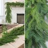 Norfolk Pine Artificial Christmas Wreath Ornament