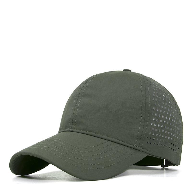 Summer Large Quick-Drying Mesh Baseball Caps For Men And Woman Adjustable XL Size Breathable Solid Colour Snapback Cap Dad Hats