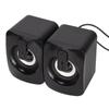 A2 Mini Computer Speaker Stereo Clear Bass Less Distortion USB Powered Wired Small Speaker for for Desktop PC Laptop