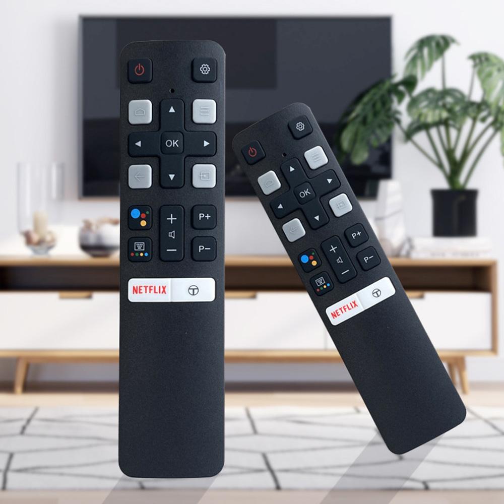 Smart TV Remote Control RC802V FUR6 FUR7 For TCL Android 49P30FS 65P8S 55C715 49S6800 43P615 55C645 Remote Controller No Voice