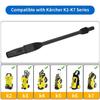 Lance buse réglable turbo pour Karcher K2-K7 — pistolet haute pression rotatif jet/éventail